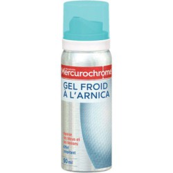 Aérosol de gel froid à l'arnica 50 ml Mercurochrome