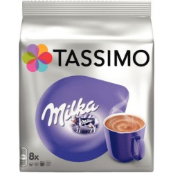 Boîte de 8 T-DISCS pour Tassimo Chocolat Milka