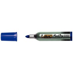Marqueur permanent pointe ogive BIC Marking ONYX 1482 bleu