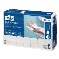 Carton de 3 150 essuie-mains TORK Premium Soft H2