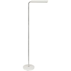 Lampadaire à LED ALBA Swing blanc