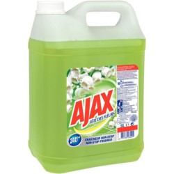 Bidon de 5 litres de nettoyant multi-usages Ajax senteur brassée de fleurs