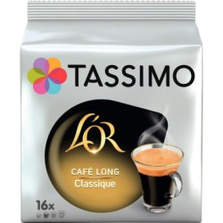 Boîte de 16 dosettes de café Voluptuoso T-DISCS pour Tassimo