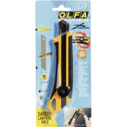 Cutter grand modèle OLFA L7, lame 18 mm