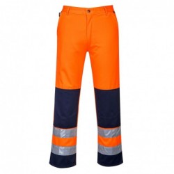 Pantalon Haute Visibilité Séville Orange / Bleu S