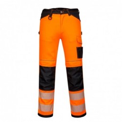 Pantalon PW3 haute visibilité Orange / Noir 40