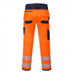 Pantalon PW3 haute visibilité Orange / Marine 44