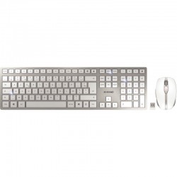 Pack clavier et souris sans fil DW9000 CHERRY gris