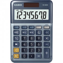 Calculatrice de bureau 8 chiffres CASIO MS-88EM