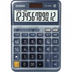 Calculatrice de bureau 12 chiffres CASIO DF-120EM