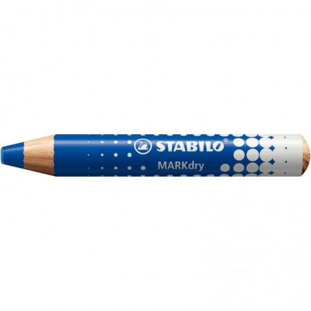 Crayon STABILO Markdry bleu