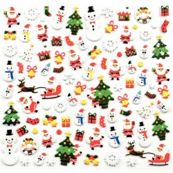 Pochette de 314 stickers 3D Noël