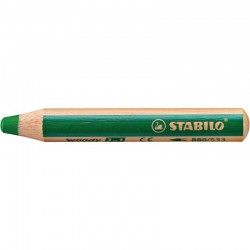 Crayon de couleur STABILO woody vert foncé