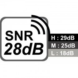 Casque antibruit SNR28 dB