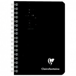 Carnet spirale 180 pages 5x5 90 g, format 9 x 14 cm CLAIREFONTAINE