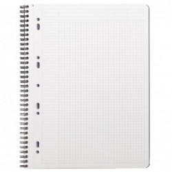 Cahier Notebook 90 g 160 pages 5x5 A4+ RHODIA