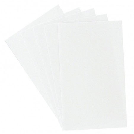 Etui de 100 fiches bristol perforées carte forte 210 g blanc