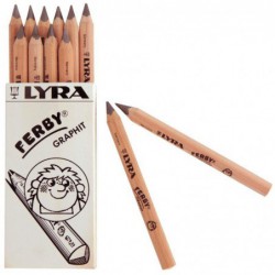 Boîte de 12 crayons LYRA FERBY B