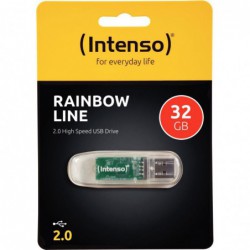 Clé USB 2.0 32 Go Rainbow INTENSO