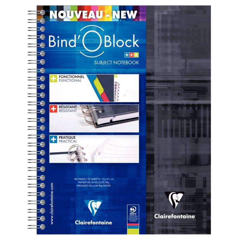 Cahier Bind'O Block 5x5 A5+ CLAIREFONTAINE