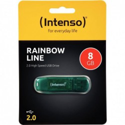 Clé USB 2.0 8 Go Rainbow INTENSO