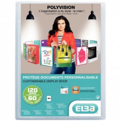 Protège-documents Oxford POLYVISION personnalisable 120 vues incolore