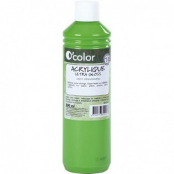 Flacon de 500 ml de peinture acrylique O'COLOR vert