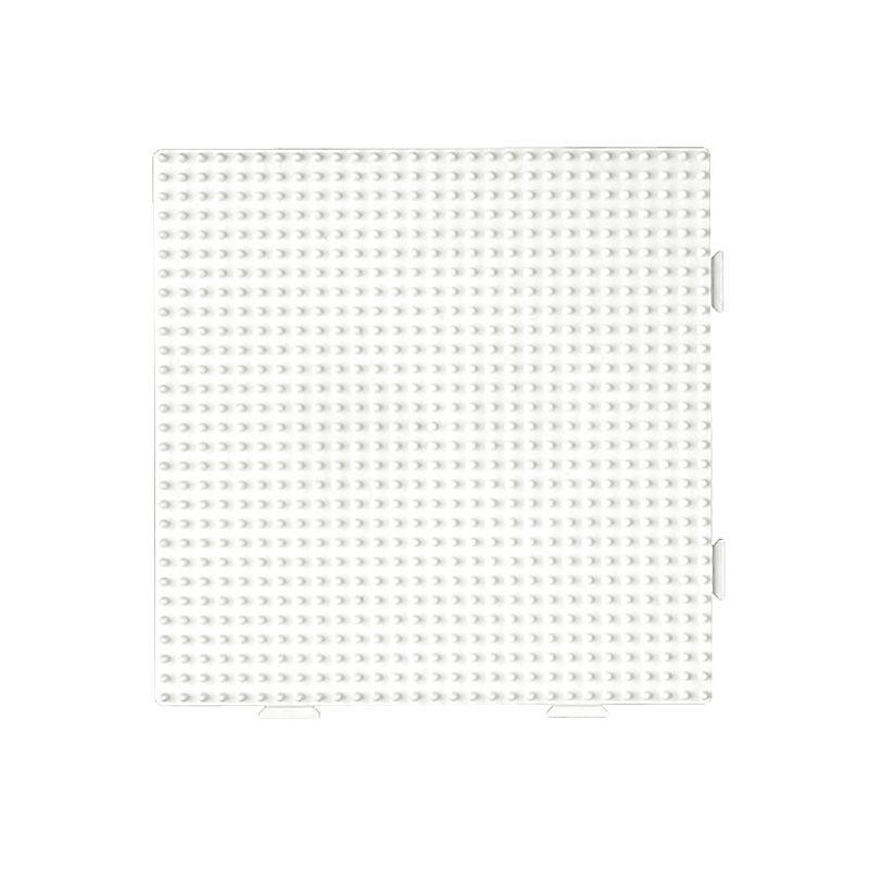 Sachet de 4 plaques carrées connectables pour perles Hama taille midi