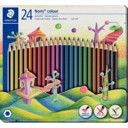 Boîte de 24 crayons de couleur STAEDTLER Noris colour 185