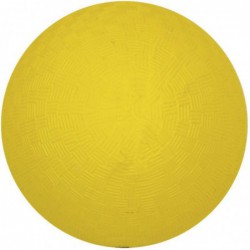 Ballon souple de loisirs diamètre 13 cm jaune