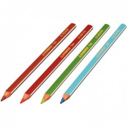 Étui 12 crayons de couleur triangulaires STABILO Trio