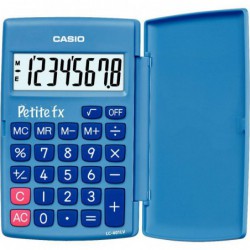 Calculatrice CASIO Petite fx bleu
