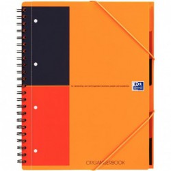 Cahier SCRIBZEE Organiserbook ligné 6 mm A4+ OXFORD