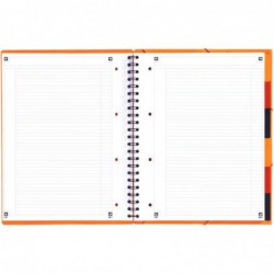 Cahier SCRIBZEE Organiserbook ligné 6 mm A4+ OXFORD