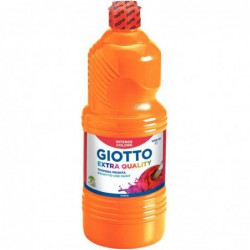 Flacon de 1L de gouache liquide GIOTTO EXTRA QUALITY orange