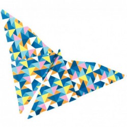 Pochette de 60 feuilles Origami Geometric 20 x 20 cm
