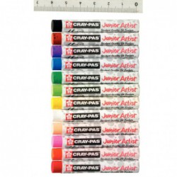 Boîte de 12 pastels CRAY-PAS Junior Artist 8 mm