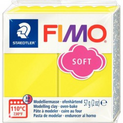 Pain de 57 g de pâte à modeler FIMO Soft citron