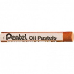 Boîte de 25 pastels à l'huile PENTEL 8 mm