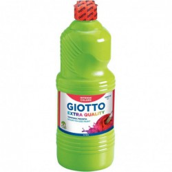 Flacon de 1L de gouache liquide GIOTTO EXTRA QUALITY vert printemps