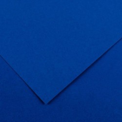 Paquet de 10 feuilles de papier Colorline CANSON 50 x 65 cm 150 g bleu roi