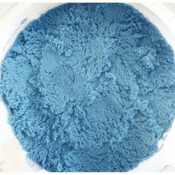 Seau de 750 g de sable magique à modeler bleu