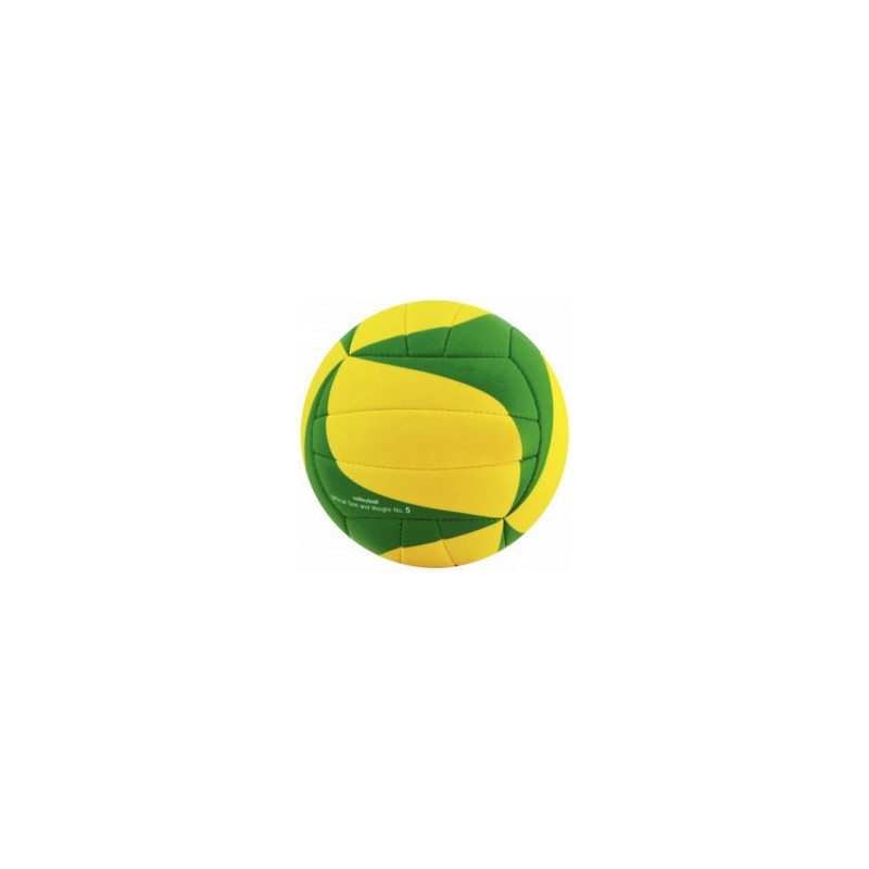 Ballon de beach volley jaune/vert