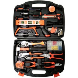 Caisse à outils 42 outils + 64 accessoires
