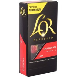 Boîte de 10 capsules de café L'OR Espresso SPLENDENTE